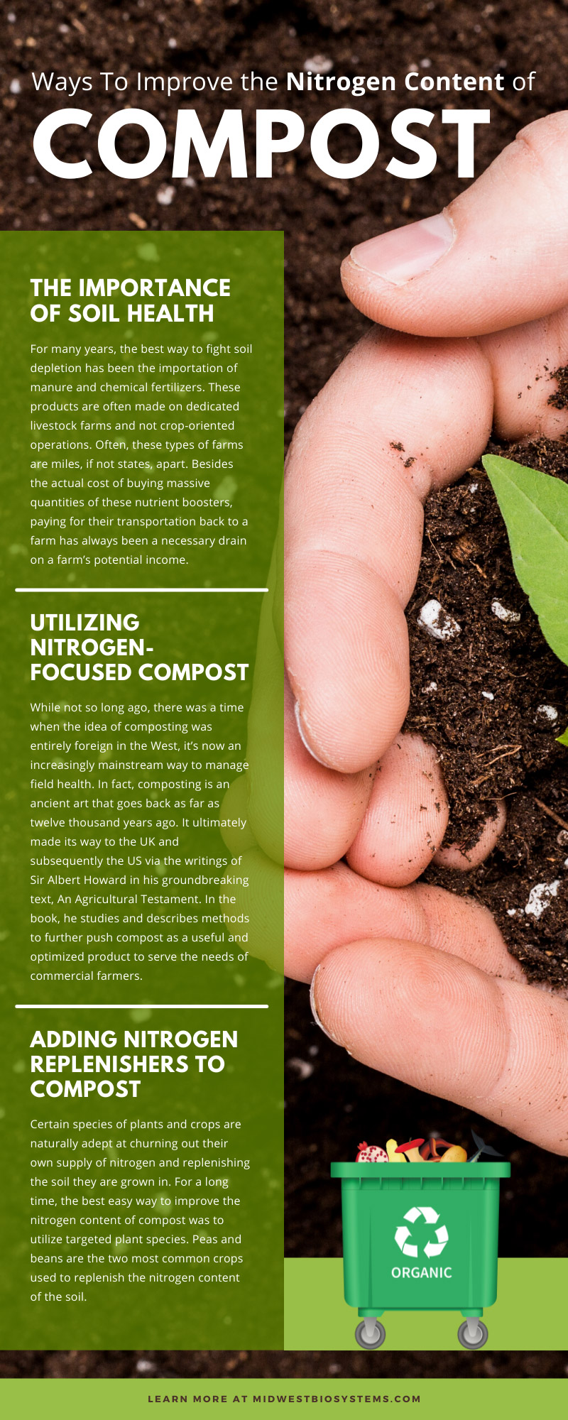 Ways To Improve the Nitrogen Content of Compost